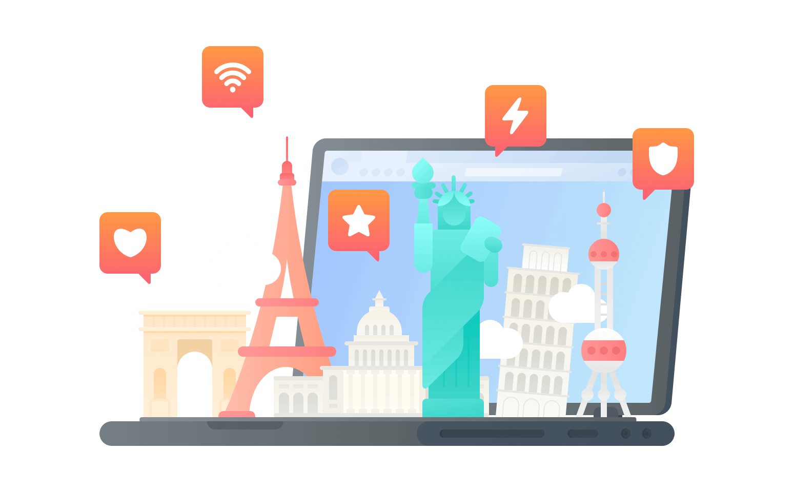在中立区连接到中国的代理 - 翻回VPN